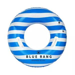 ALOHA-STORE 이중튜브 블루랑 81 10-13세 스트라이프튜브