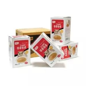 [하프클럽/셀럽하우스]태비 고양이 짜먹는 파우치 30g 12P 반려묘 습식 간식