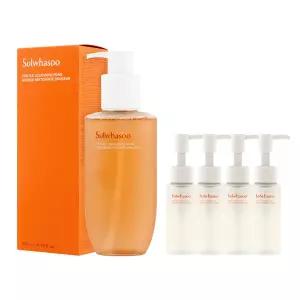 설화수 순행 클렌징폼 200ml + (순행 클렌징오일 50ml x 4) 선물포장 + 쇼핑백