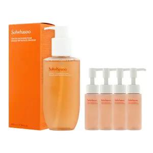 설화수 순행 클렌징폼 200ml + (순행 클렌징폼 50ml x 4) 선물포장 + 쇼핑백