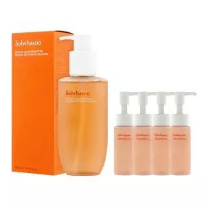 [설화수] 순행 클렌징폼 200ml + (순행 클렌징폼 50ml x 4) 선물포장 + 쇼핑백