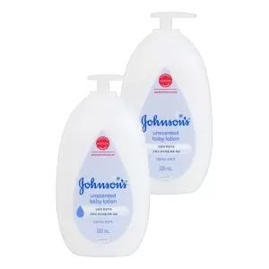 존슨즈 브랜드 베이비 로션 화이트 500ml 2개 수딩 아기보습 유아보습제 유아로션