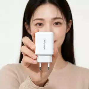 아로구루 25W 2포트 충전기,고속,초고속,어댑터,케이블,멀티,휴대폰,급속