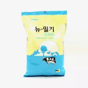 영양가득 뉴밀키 전지분유 1kg가공식품 밀크 우유맛 제과제빵 식빵 밴딩 식자재 식료품