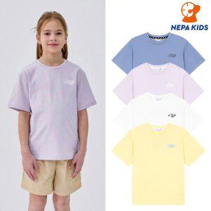 NEPA KIDS 네파키즈 공용 멀티 해피뉴스 티셔츠 KLD5303