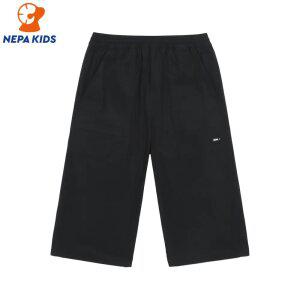 NEPA KIDS 네파키즈 공용 블랙 버뮤다팬츠 KL31707