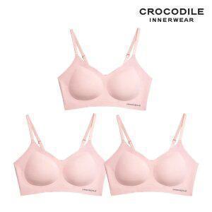 [크로커다일] 소프트 쿨인견 쉘론 패드일체형 스트랩 브라 로즈베이지 CDWBR5N15_3