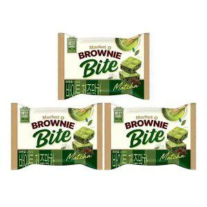 마켓오 브라우니 바이트_제주말차 240g, 3개