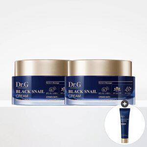 닥터지 블랙스네일 크림 50mL 2개 (증정 블랙스네일 톤업 선 10ml)