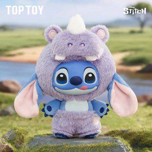 [TOP TOY 정품] 디즈니 스티치 와일드 애니멀 시리즈 봉제 인형 랜덤박스