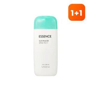 [1+1][미샤] 올 어라운드 세이프 블록 에센스 선밀크 EX SPF50+/PA+++ 70ml