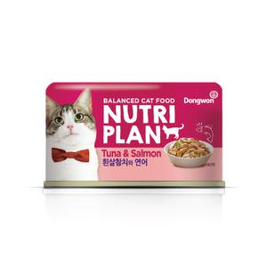 동원 뉴트리플랜 흰살참치와연어 160g x 24개