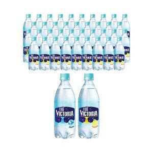 [더 빅토리아] 탄산수 플레인 500ml, 20개 + 레몬 500ml, 20개