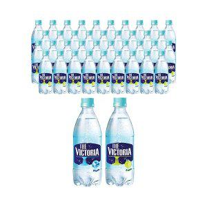 [더 빅토리아] 탄산수 플레인 500ml, 20개 + 라임 500ml, 20개