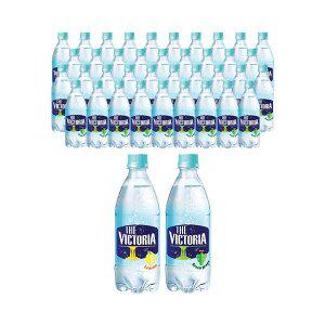 [더 빅토리아] 탄산수 레몬 500ml, 20개 + 청포도향 500ml, 20개