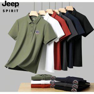 JEEP SPIRIT 남성 냉감 폴로셔츠 반팔 빅사이즈 비즈니스 캐주얼 칼라넥 티셔츠