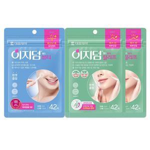대웅제약 이지덤  뷰티 42입,1개+릴리프 42입,2개