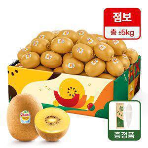 [점보사이즈] 제스프리 골드키위 (총 5kg 내외) 선물 이중포장