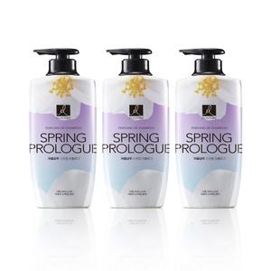 엘라스틴 퍼퓸 스프링프롤로그 샴푸 600ml, 3개