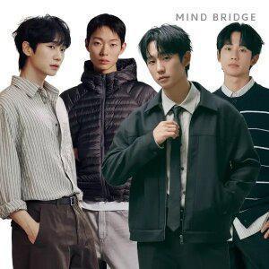 [마인드브릿지]본사 남성 9월 브랜드픽 FW 이월 아울렛  반팔니트/셔츠/반팔티/티셔츠