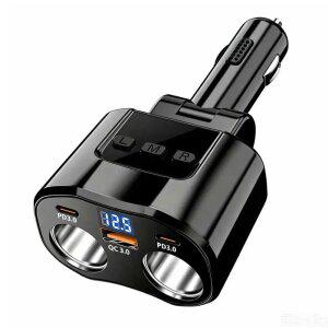밴수트 180W 12V 24V PD QC지원 차량용 5IN1멀티소켓 시거잭 초고속 충전기