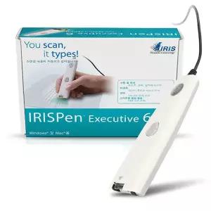 IRISPen(아이리스펜) Executive 6 문자인식 펜스캐너/스캔과동시 타이핑