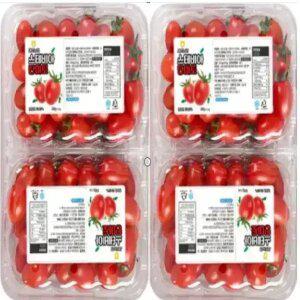 스테비아 대추방울토마토 단마토 레드 2kg (500g x 4팩)