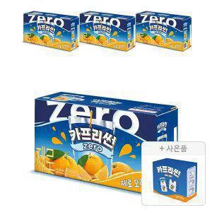 [카프리썬] 제로 오렌지 200ml, 10입, 4개 (총 40개) + 증정(접이식 컵홀더,1개)