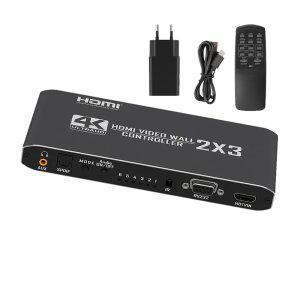 4K HDMI 분배기 6채널 영상 공유기 스위치 선택기 화면분할기 모니터 TV AP7847