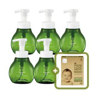 네이쳐러브메레 아기 핸드워시 용기형 280ml 3개 + 2개 [GIFT] 유아 위생면봉 80P 1개