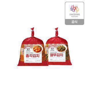 종가 총각김치 850G + 열무김치 900G