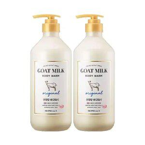 샤워메이트 산양유 오리지널 바디워시 800ml, 2개
