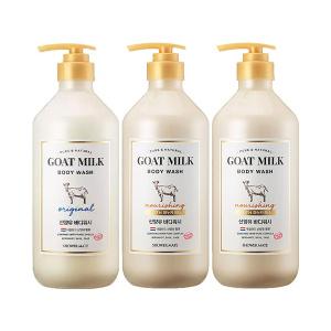 샤워메이트 산양유 오리지널 바디워시 800ml, 1개+산양유 마누카 바디워시 800ml, 2개