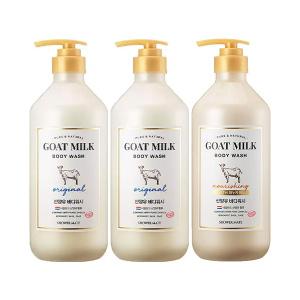 샤워메이트 산양유 오리지널 바디워시 800ml, 2개+산양유 마누카 바디워시 800ml, 1개