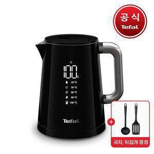 [테팔] 무선주전자 디지털 디스플레이 1L KO8528 + 사은품(뒤집개국자)