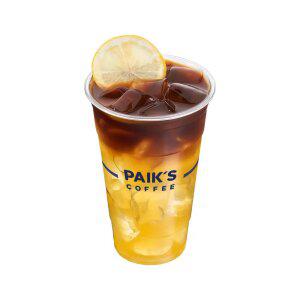 [빽다방] 챔피언스 유자 아메리카노(ICED)