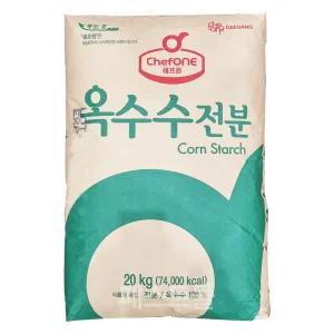 대상 쉐프원 옥수수전분 20kg