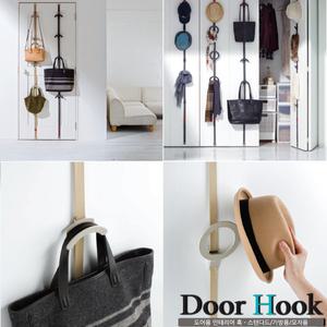 재팬Like-it 도어용 인테리어훅(도어훅)/Door Hook/스토리지훅/옷걸이,가방걸이,모자걸이