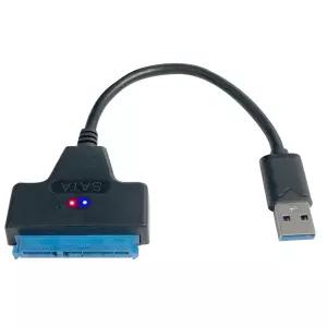 USB3.0 to SATA3 2.5 HDD SSD 외장 하드 연결 케이블 컨버터 변환 젠더 데이터 리더기 이동 복사 복구
