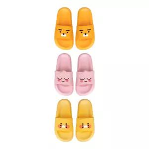 카카오프렌즈 페이스 슬리퍼 춘식이 라이언 어피치