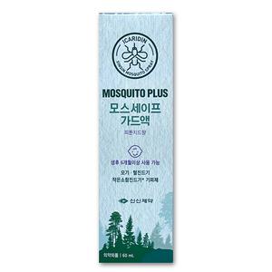 신신제약 모스세이프가드액 스프레이 피톤치트향 60ml 모기 진드기 퇴치제 기피제 TB