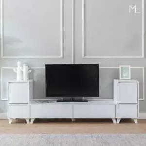 [아트박스]/모로 보넬 1800 서랍 낮은 거실장 TV거실장 티비다이 TV장