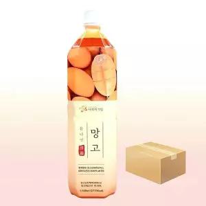 [셀러허브]유나인베이스 망고 1.5L x 8개(1박스) 에이드음료 (S10634545)