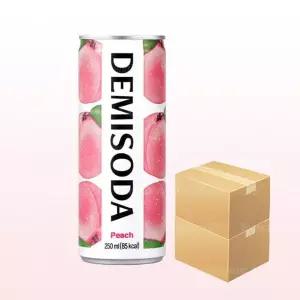 [셀러허브][동아] 데미소다 피치복숭아 250ml 60캔 (S10517055)