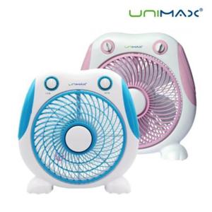 [디지털온누리상품결제가능] 유니맥스 UMF-B754 블루 / 핑크 탁상용 선풍기 미니 소형 선풍기