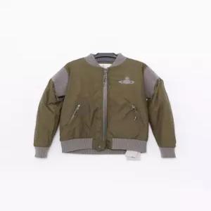비비안웨스트우드 봄버 자켓 33040009W00M3M402 MILITARY GREEN DOM