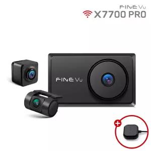 [128GB/자가장착] X7700 PRO 3채널 GPS 와이파이 블루투스 동글 차량용블랙박스