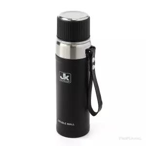 이중스텐 보온병 500ML 블랙 대형 휴대용 나들이 여행
