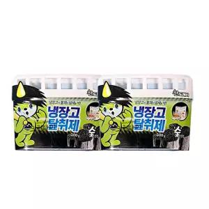 산도깨비 냉장고 탈취제 숯성분 냉장고 냄새제거 200g x2개