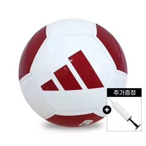아디다스 EPP 클럽 축구공 화이트레드 + 볼펌프 세트 4호 5호 IX3982